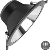 Enzo cct led downlighter zwart reflector 15w tri-white dimbaar - led2511