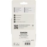 Simson versnellingskabelset nexus 4 7 8 rvs - grijs