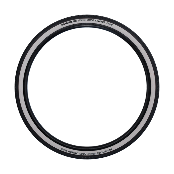 Schwalbe Clincher Road Cruiser Plus Act 37-622 Schwarz Weiß