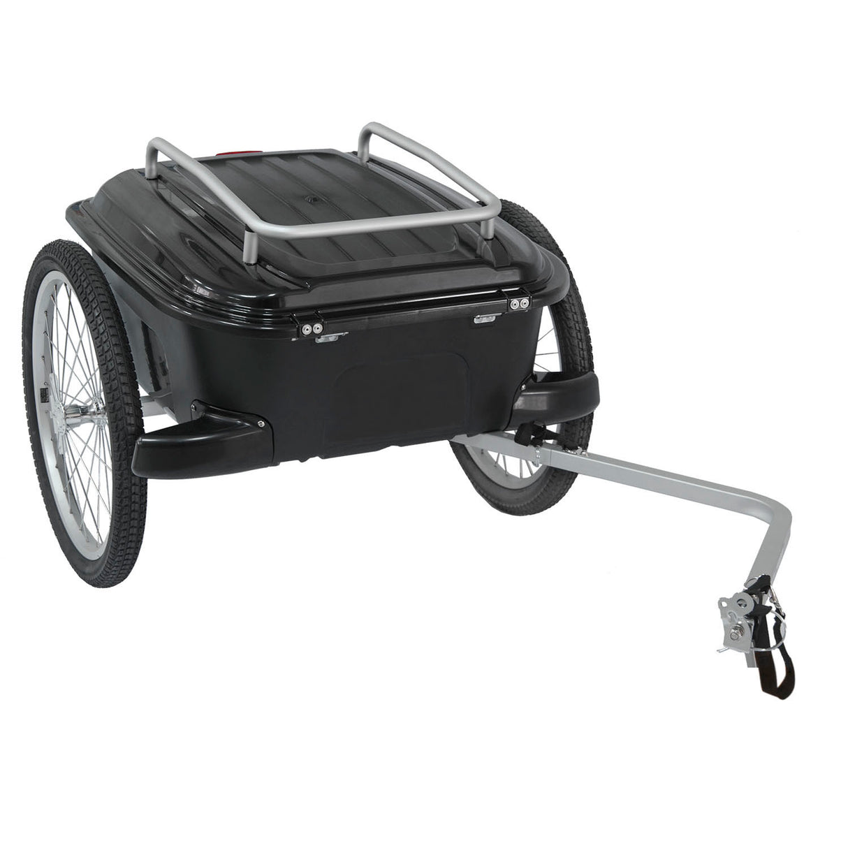 M-Wave-Anhänger mit Kunststoffbehälter 70 ltr. max. 25kg schwarz