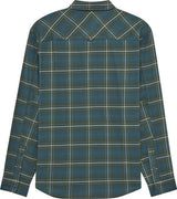 Fox head survivalist stretch flannel long-sleeve shirt