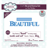 Creative expressions • die stamp set beautiful
