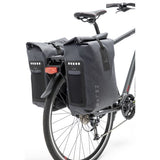 Neues Looxs Fahrradbeutel Doppelvaro wasserdichtes Grau
