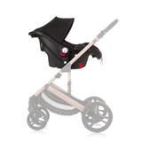 Chipolino Amore Autositz mit Adaptern 40-85 cm Gruppe 0+ Obsidian Schwarz