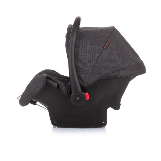 Chipolino Aspen Autositz mit Adaptern, 40–85 cm, Gruppe 0+, Ebenholz