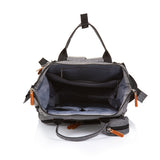 Chipolino -Rucksackwickeltasche mit zusätzlichem Speicherplatz Granitgrau