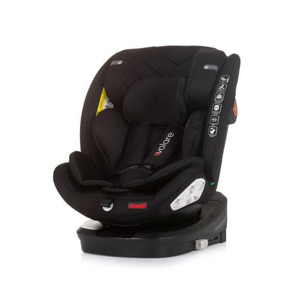 Chipolino Autositz i-Size 40-150 cm Isofix 360° Obsidianschwarz