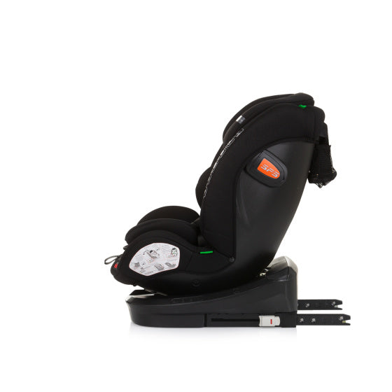 Chipolino Autositz i-Size 40-150 cm Isofix 360° Obsidianschwarz