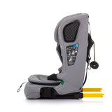 Chipolino Lux X Autositz I-Größe 76-150 cm Isofix Granitgrau