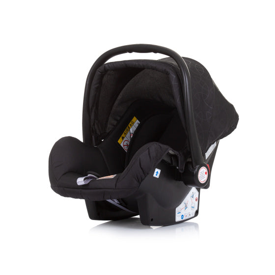CHIPOLINO HAVANA-Autositz mit Adaptern 40-85 cm Gruppe 0+ Ebenholz