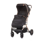 Chipolino Combo faltbare Buggy mit Fußabdeckung Ebenholz schwarzer Beige