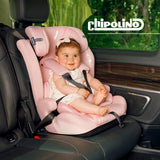 Chipolino -Ikon -Autositz I -Größe 76 -150 cm Gruppe 1, 2 und 3 Granitanthrazit