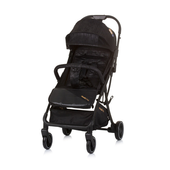 Chipolino Kiss Autofolding Foldable Buggy Obsidian Schwarz