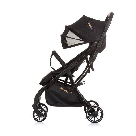 Chipolino Kiss Autofolding Foldable Buggy Obsidian Schwarz