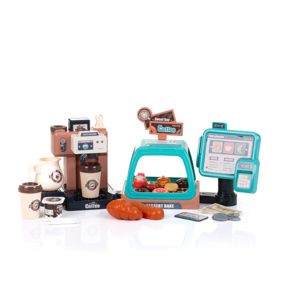 Chipolino Kaffeemaschine, interaktives Spielset mit Licht und Ton