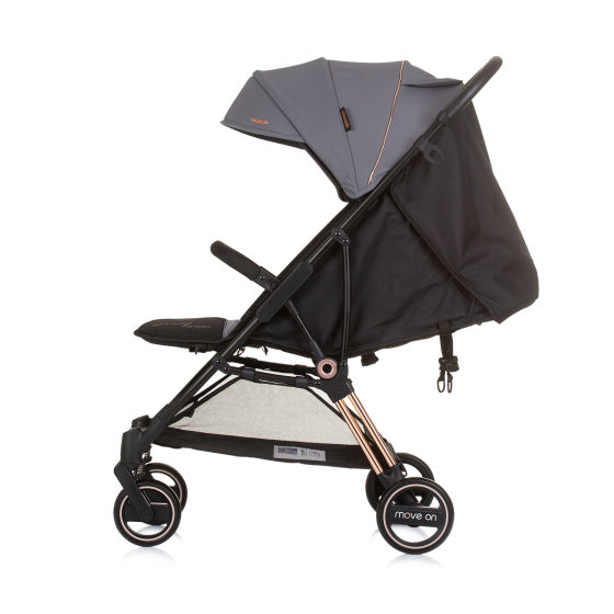 Chipolino beim Autofalten faltbaren Buggy Granitgrau