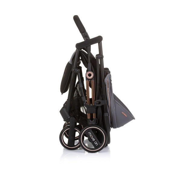 Chipolino beim Autofalten faltbaren Buggy Granitgrau