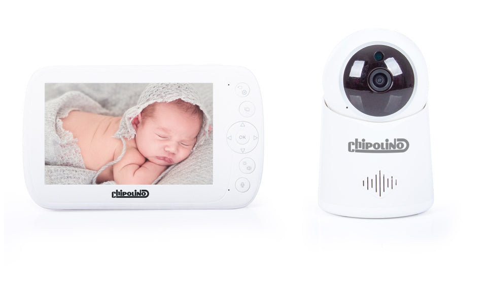 Chipolino -Babyponitor mit Kamera 5 LCD Display Babyphone