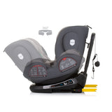 Chipolino Peak Autositz i-Size 40-150 cm Isofix 360° Granitgrau