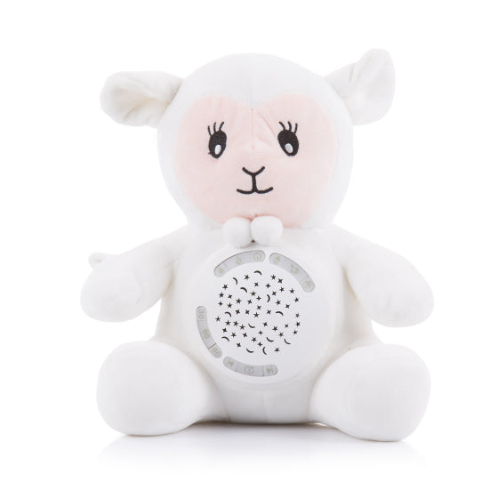 Chipolino Plüsch Babyprojektor kuscheln Schafe mit Musiklicht