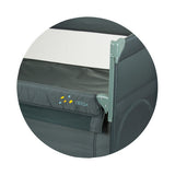 Chipolino faltbares Campingbett mit klappbarer Seite rosa