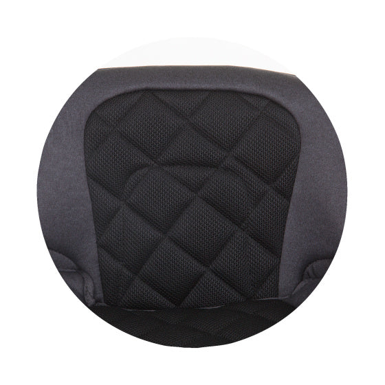 Chipolino Safy Seating-Ansatz I-Größe 125-150 cm Isofix Granit Anthrazit