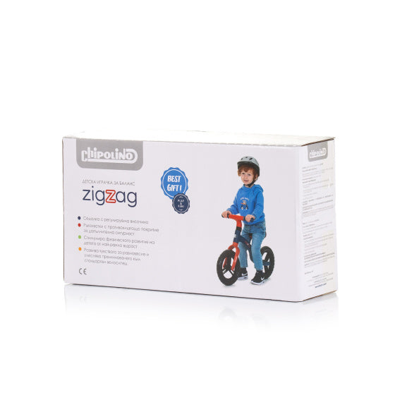Chipolino Zick-Zack 12 Zoll Junior blau rot