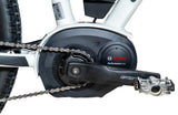 Chrisson e-scheat 27,5 Zoll 48 cm Herren 9V hydraulische Scheibenbremse weiß
