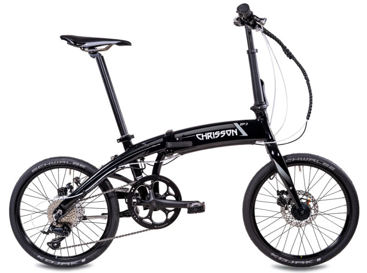 Chrisson EF3 20 Zoll 32 cm Unisex 9V mechanische Scheibenbremse schwarz
