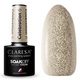 Claresa UV-LED-Gel-Nagellack, 5 ml, Celebration 6