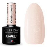Claresa UV-LED-Gel-Nagellack, 5 ml, Feier 8