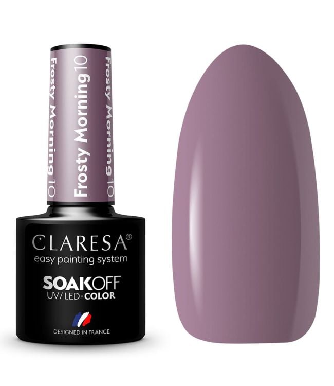 Claresa UV-LED-Gel-Nagellack, 5 ml, Frosty Morning 10