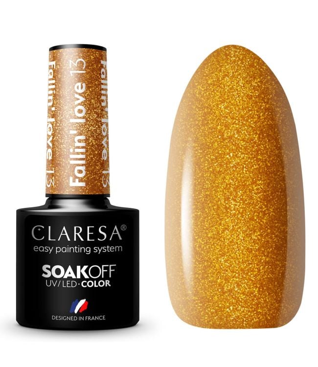 Claresa UV-LED-Gel-Nagellack, 5 ml, Fallin' Love 13