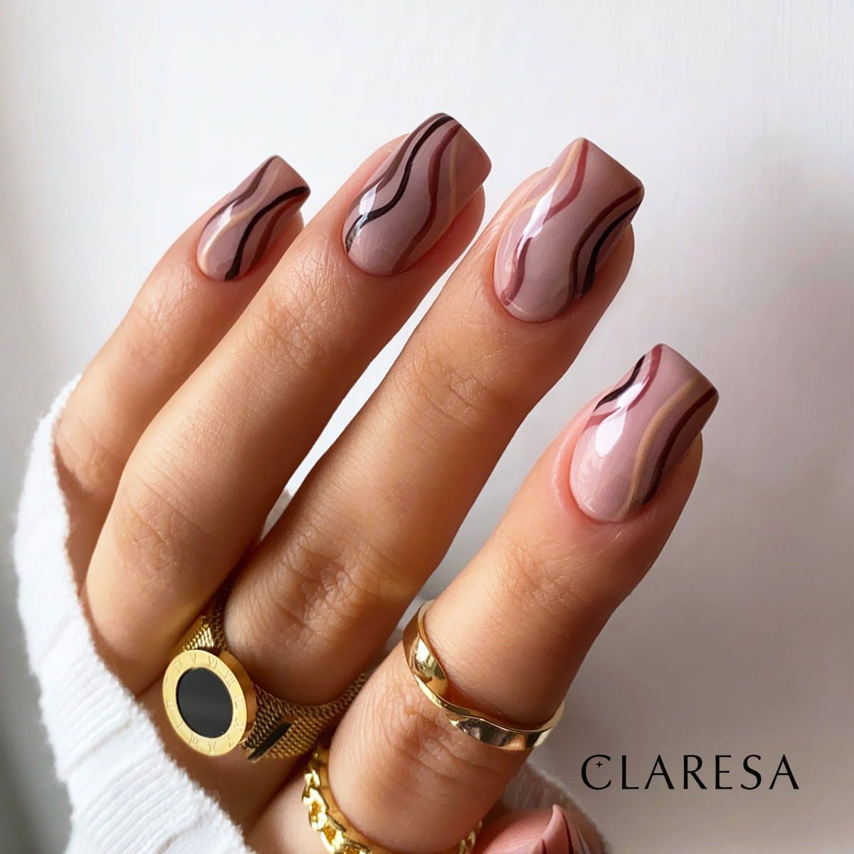 Claresa UV-LED-Gelpolitur 5 ml Braun 304 Bring mich zum Fluss