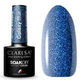 Claresa UV-LED-Gel-Nagellack, 5 ml, Galaxy Blue