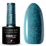 Claresa UV-LED-Gel-Nagellack, 5 ml, Galaxiegrün