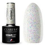 Claresa UV-LED-Gel-Nagellack, 5 ml, Glitzer 1