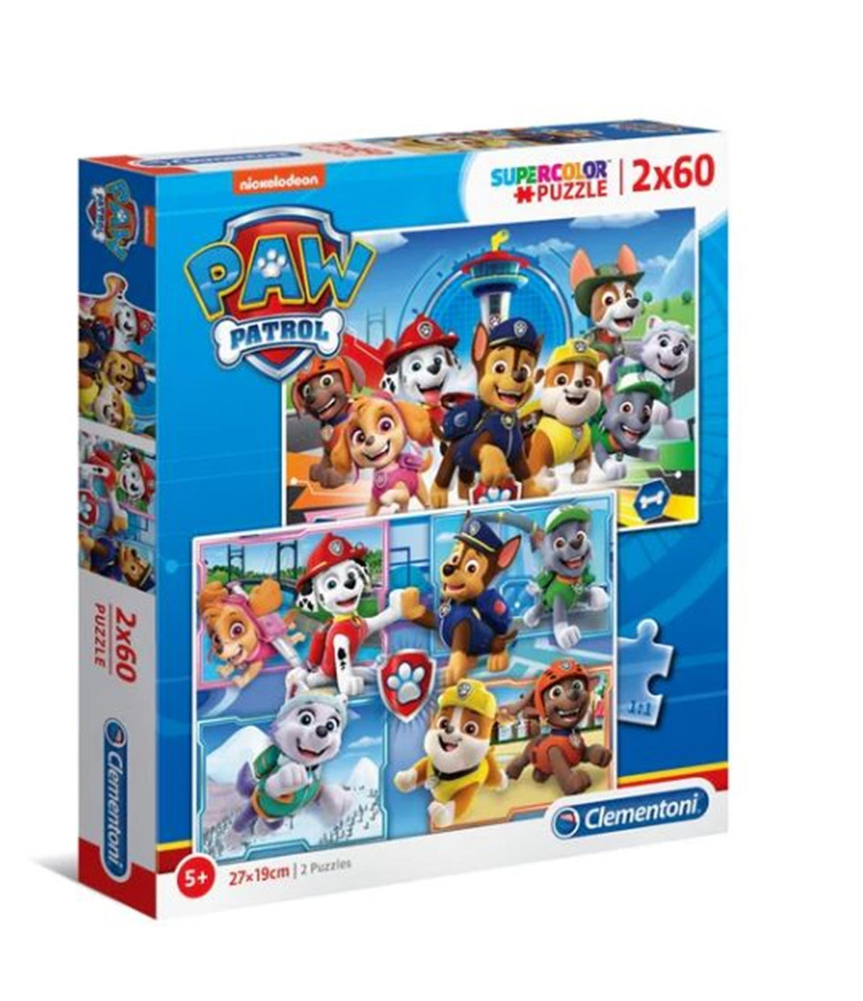 Clementoni Puzzle 2x60 Teile Paw Patrol