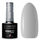 Claresa UV-LED-Gel-Nagellack, 5 ml, Grau 206 Savanna Vibes