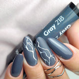 Claresa UV-LED-Gel-Nagellack, 5 ml, Grau 218 Quiet Forest