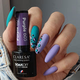 Claresa UV-LED-Gel-Nagellack, 5 ml, Grün 808 Rainbow Explosion