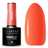 Claresa UV-LED-Gel-Nagellack, 5 ml, Neon 1