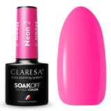 Claresa UV-LED-Gel-Nagellack, 5 ml, Neon 2