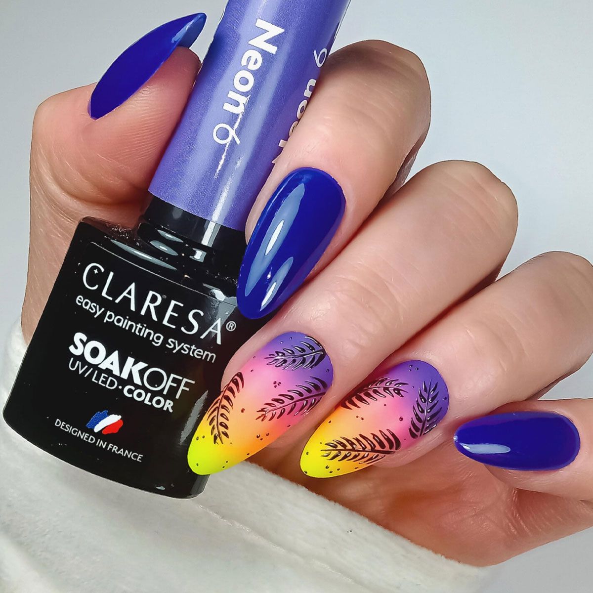 Claresa UV-LED-Gel-Nagellack, 5 ml, Neon 6