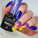 Claresa UV-LED-Gel-Nagellack, 5 ml, Neon 6