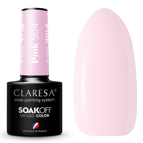 Claresa UV-LED-Gelpolitur 5 ml rosa 504 Ballonreise