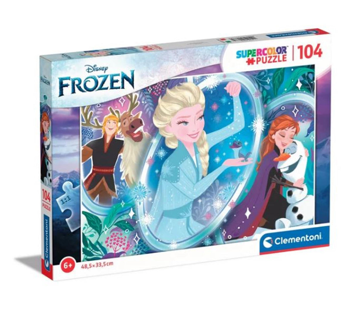 Clementoni Puzzle 104 Teile gefroren