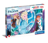 Clementoni Puzzle 104 Teile gefroren