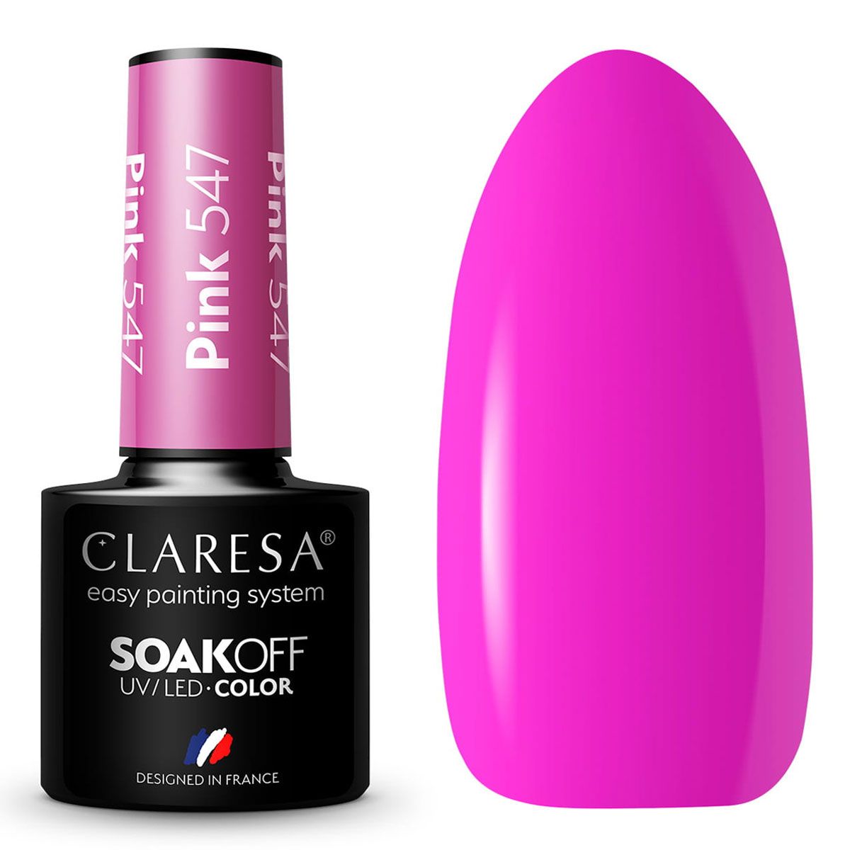 Claresa UV-LED-Gelpolitur 5 ml Pink 547 Sunny Garden
