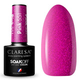 Claresa UV-LED-Gel-Nagellack, 5 ml, Pink 551, klassischer Look